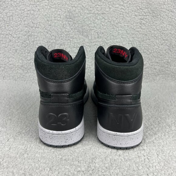 Jordan 1 High Men 8.5 Shoe Black Grey NYC 23NY Nike Air Retro OG 2016 Sneakers 1 - Picture 5 of 12